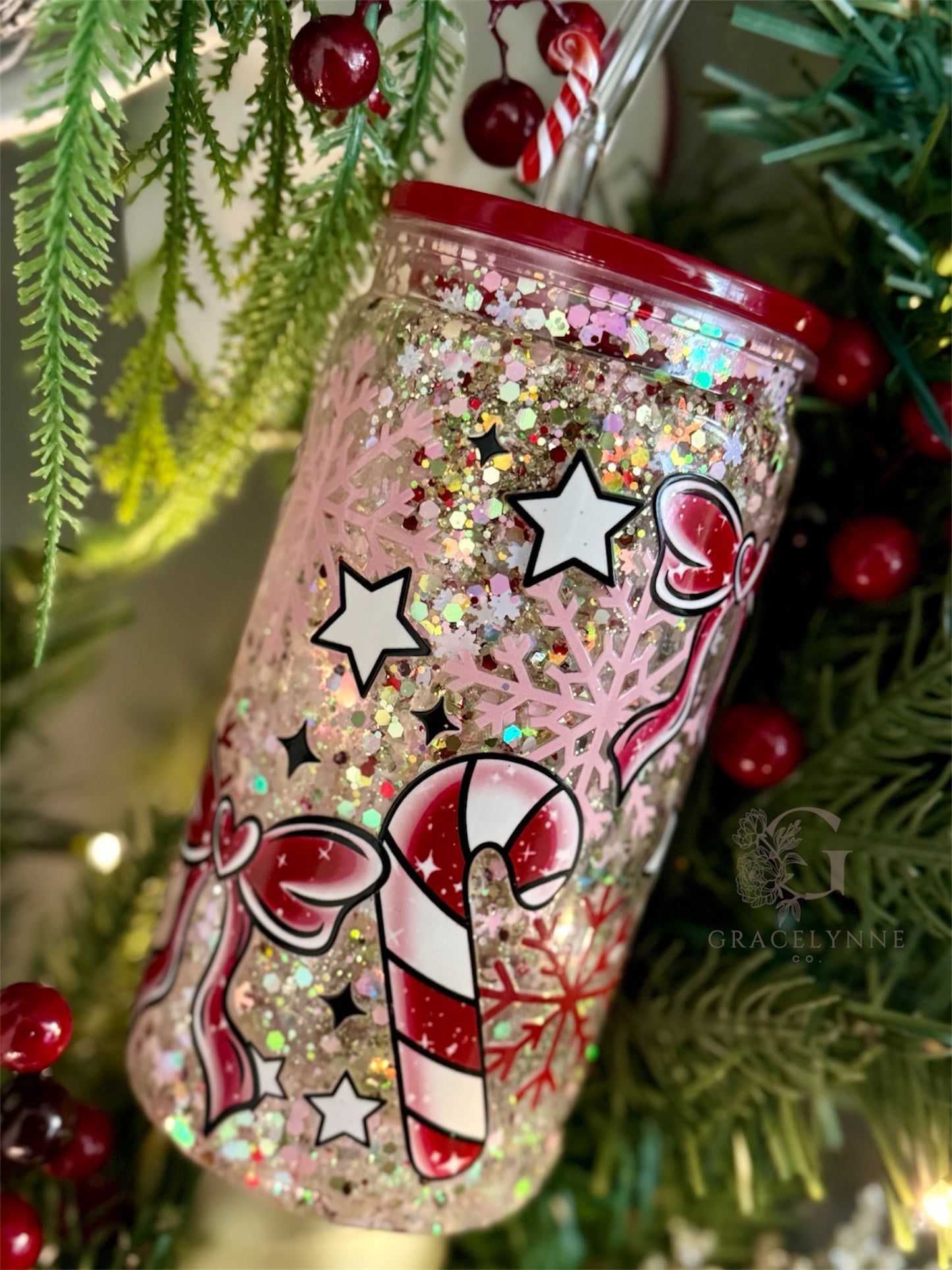 37. Merry F***ING Christmas- 16 oz acrylic Snowglobe