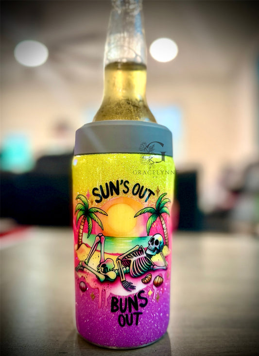 10. Suns Out Buns Out - Frost Buddy Koozie and 16 oz tumbler