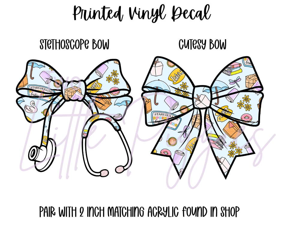 Printed Vinyl - Characters - Gilmore Girls