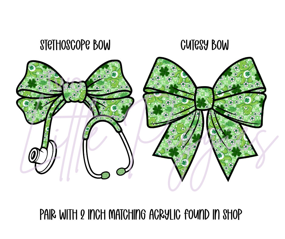 Printed Vinyl - St. Patrick's - Lucky Charms Checkered