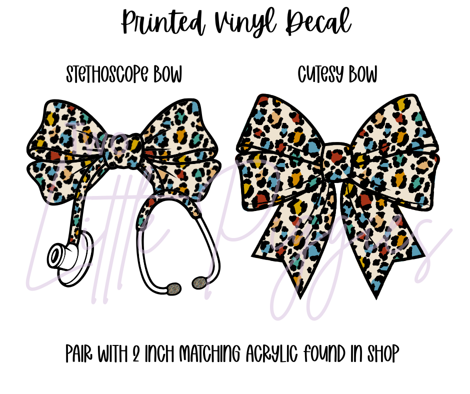 Printed Vinyl - Trendy Leopard