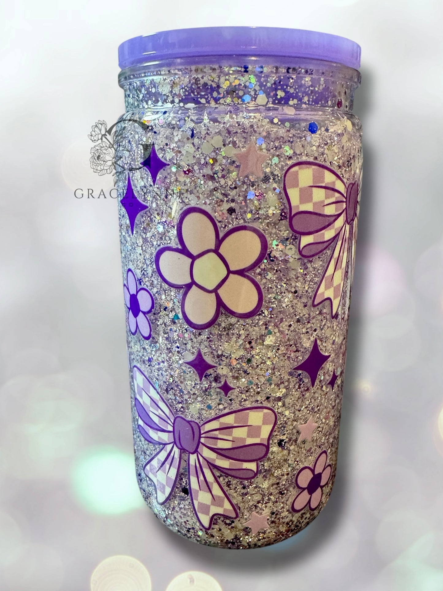 22. Too Tired - 16 oz Acrylic Snowglobe