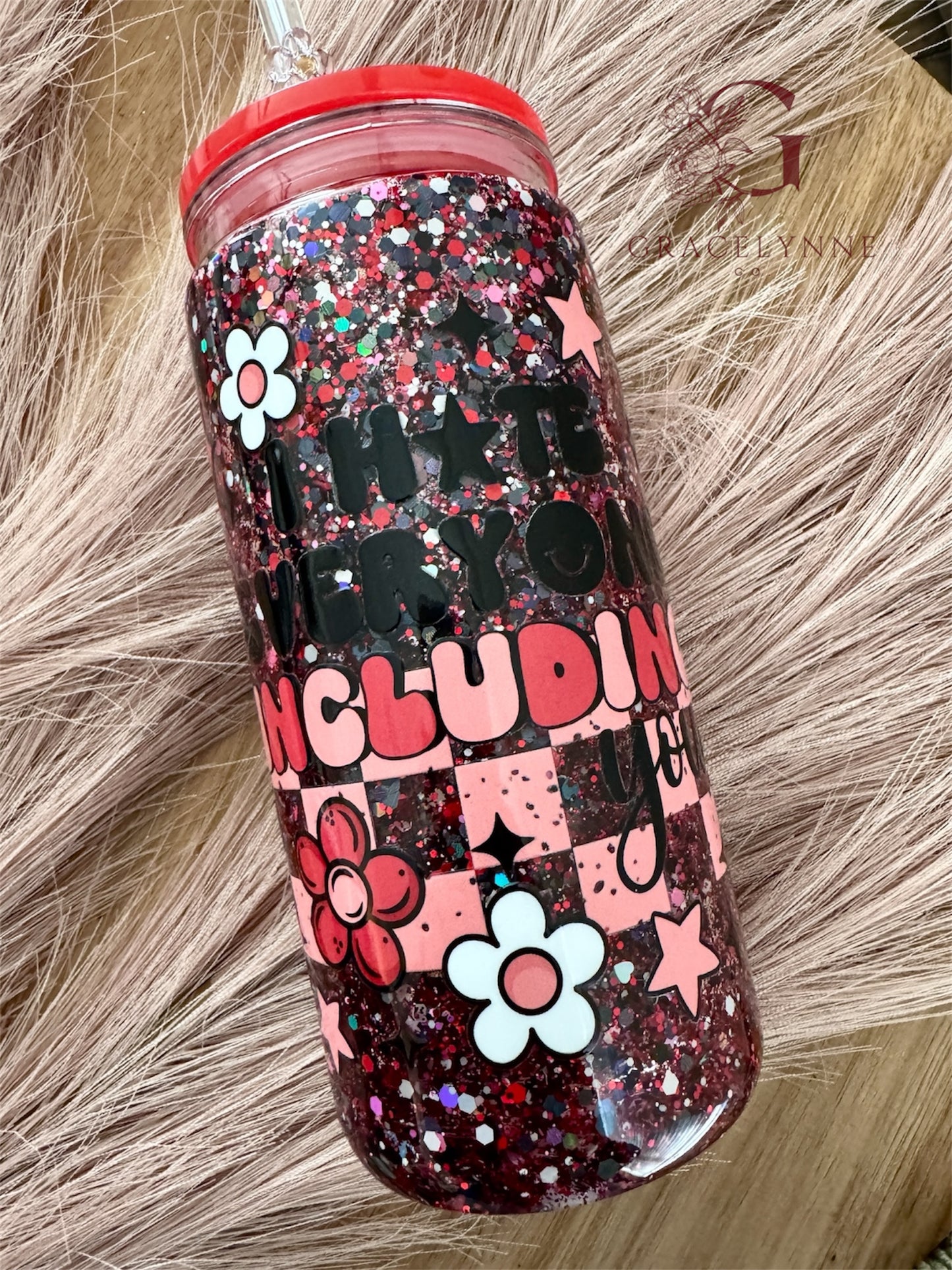 27. I Hate Everyone - 16 oz Acrylic Snowglobe