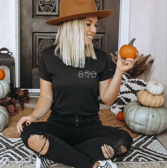 Ghosts Pocket_White Ink