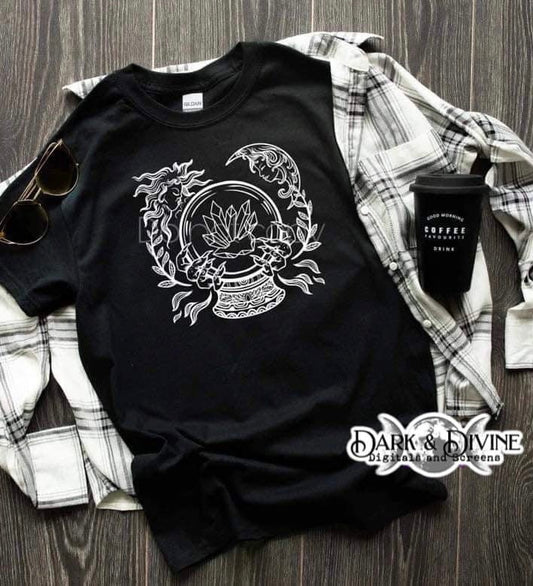 Crystal Ball_White Ink