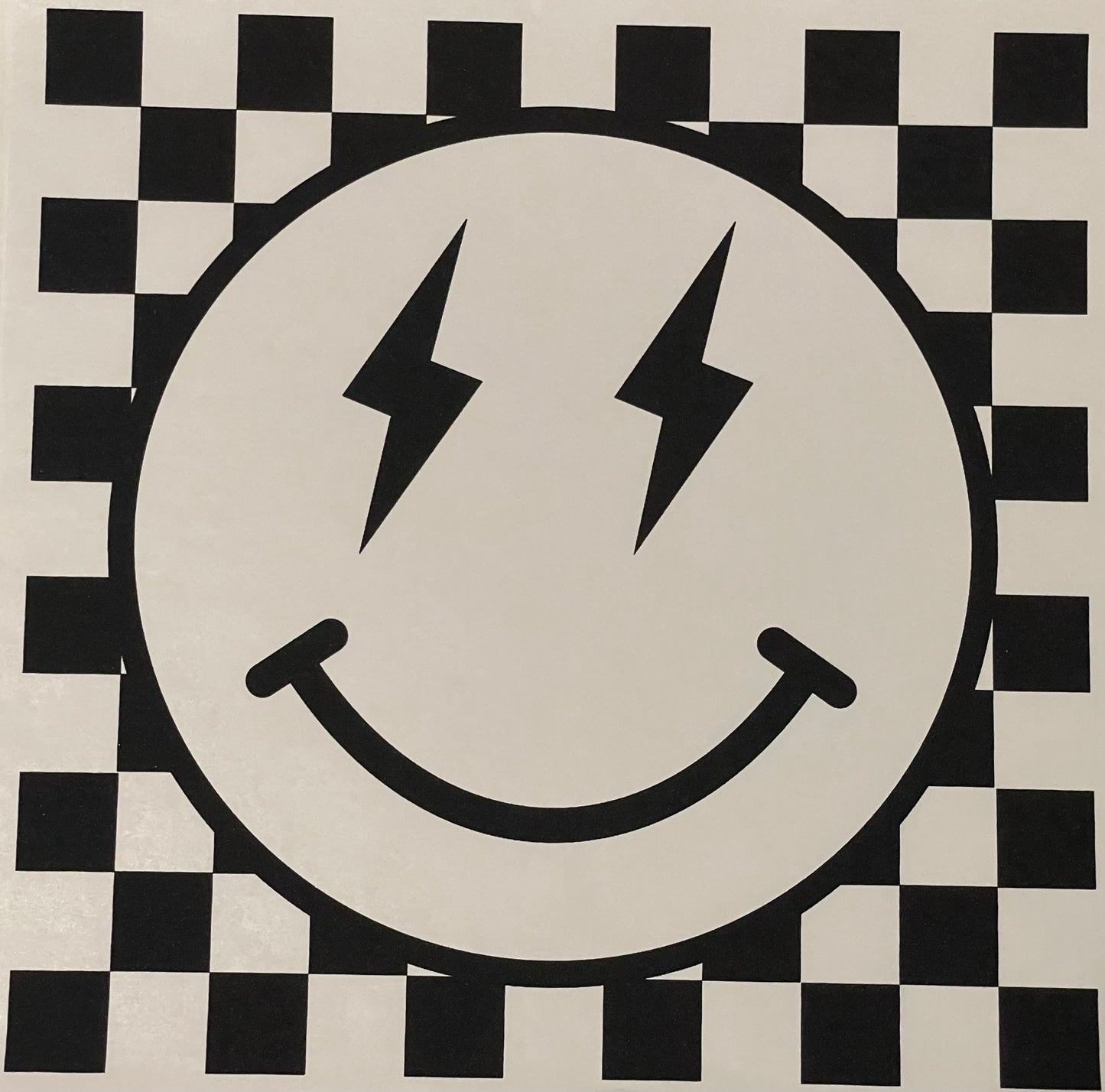 Lightening Smile_Black Ink