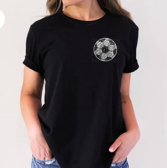 Faux Embroidery Sequin Sport Pocket_DTF