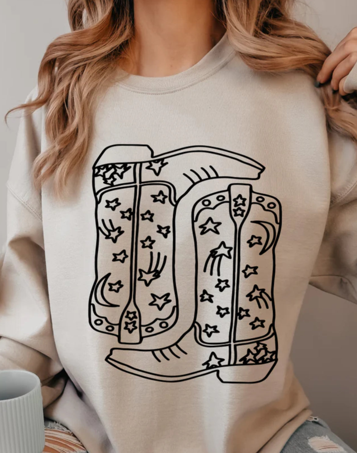 Boots_black ink transfer