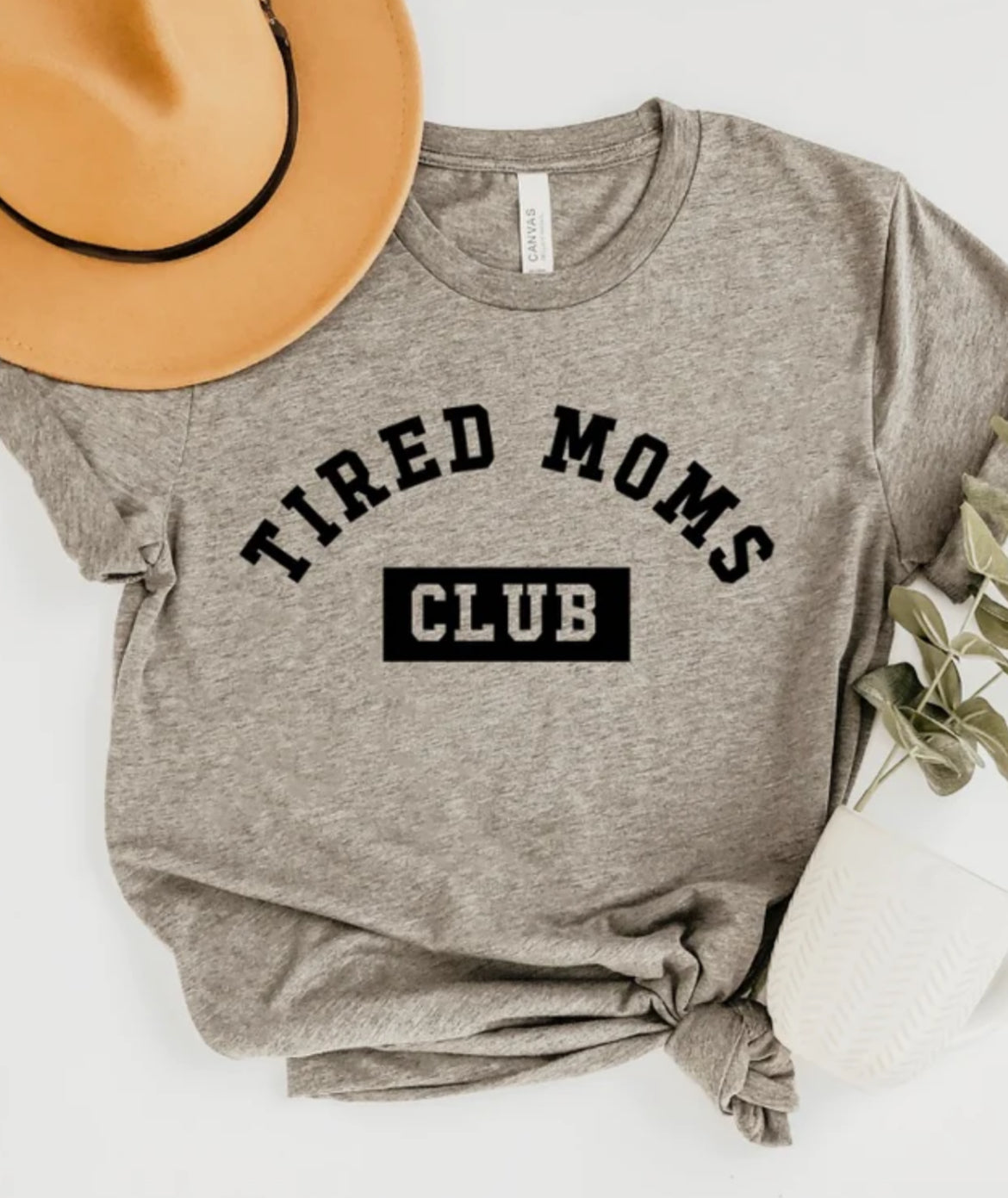 Tired Moms Club_Black ink transfer