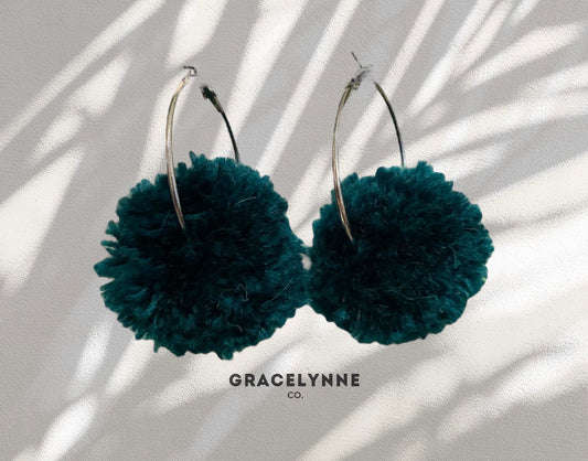 Pom Pom Earrings