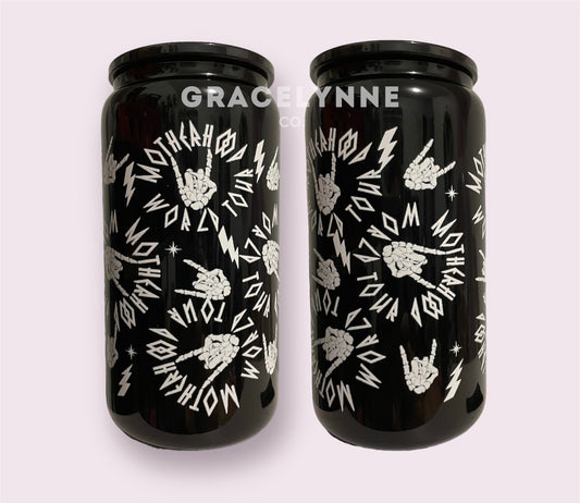 Motherhood World Tour_16 oz Glass Libby