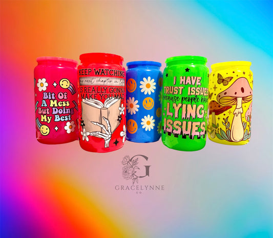 Grab and Make_16 oz Glass Libby