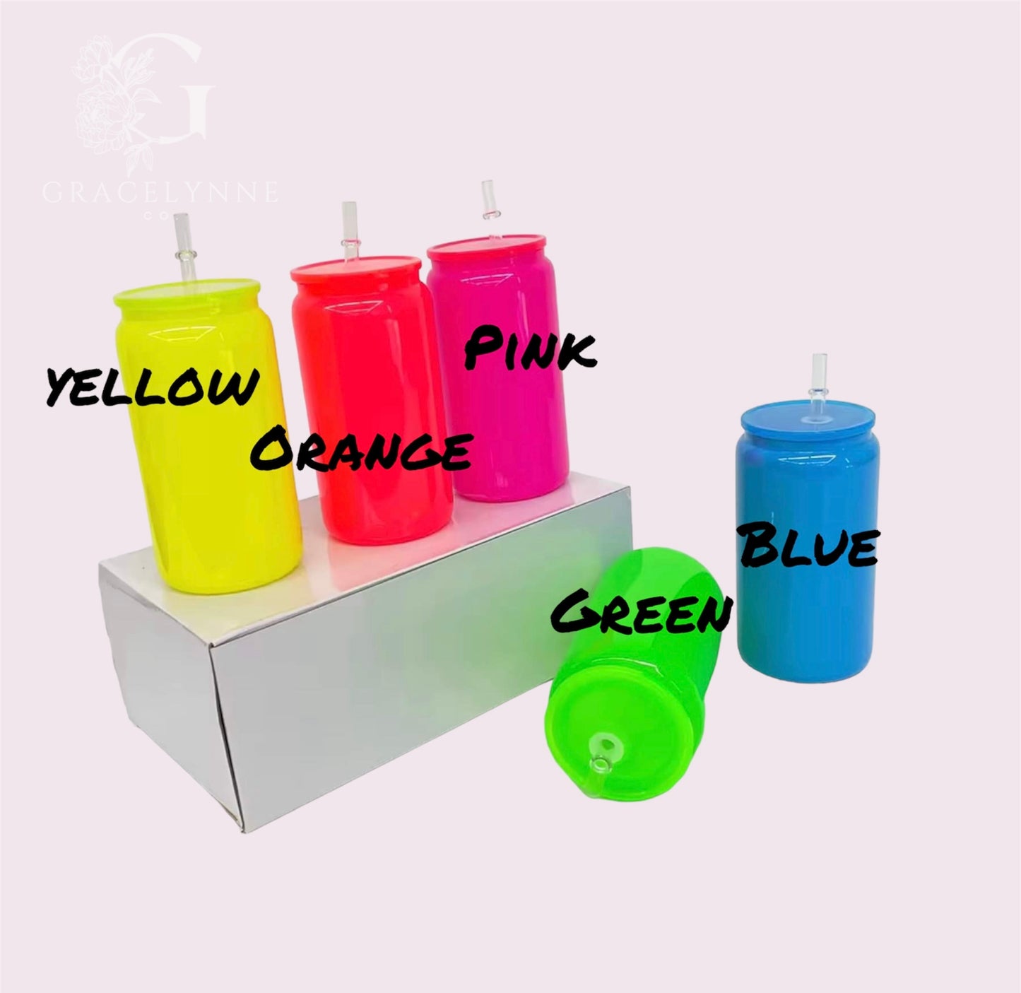 Grab and Make_16 oz Glass Libby