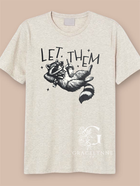 Let Them Trash Panda_DTF Color Transfer