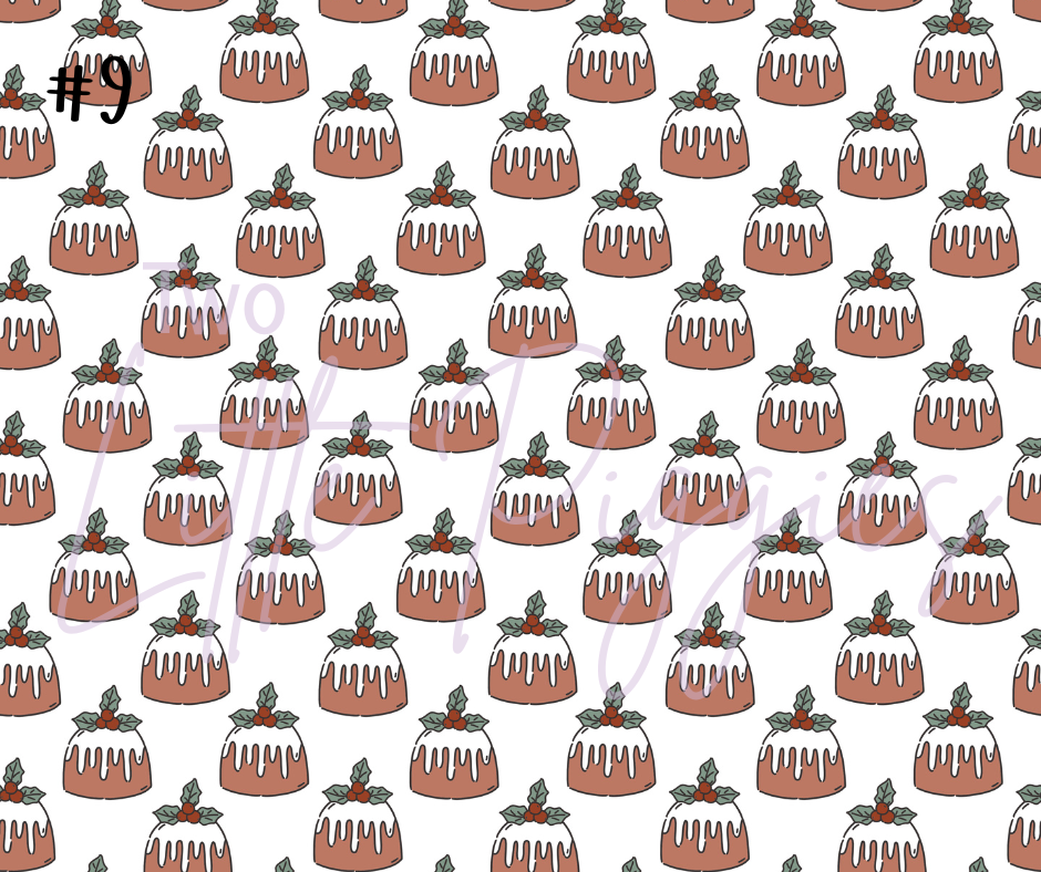 Printed Vinyl - Christmas Sweets