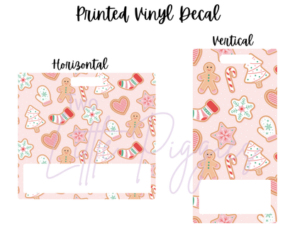Printed Vinyl - Gingerbread Christmas