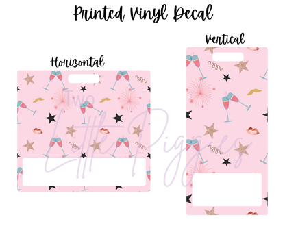 Printed Vinyl - New Year's Party