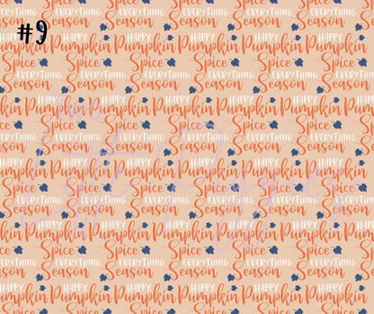 Printed Vinyl - Hello Fall