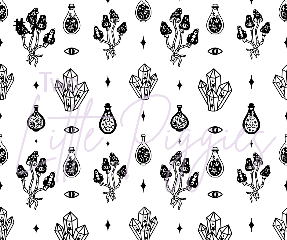 Printed Vinyl - Halloween - Potions