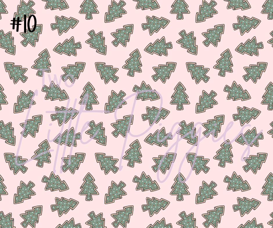 Printed Vinyl - Christmas Sweets