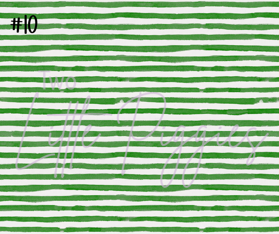 Printed Vinyl - St. Patrick's - Pink and Green