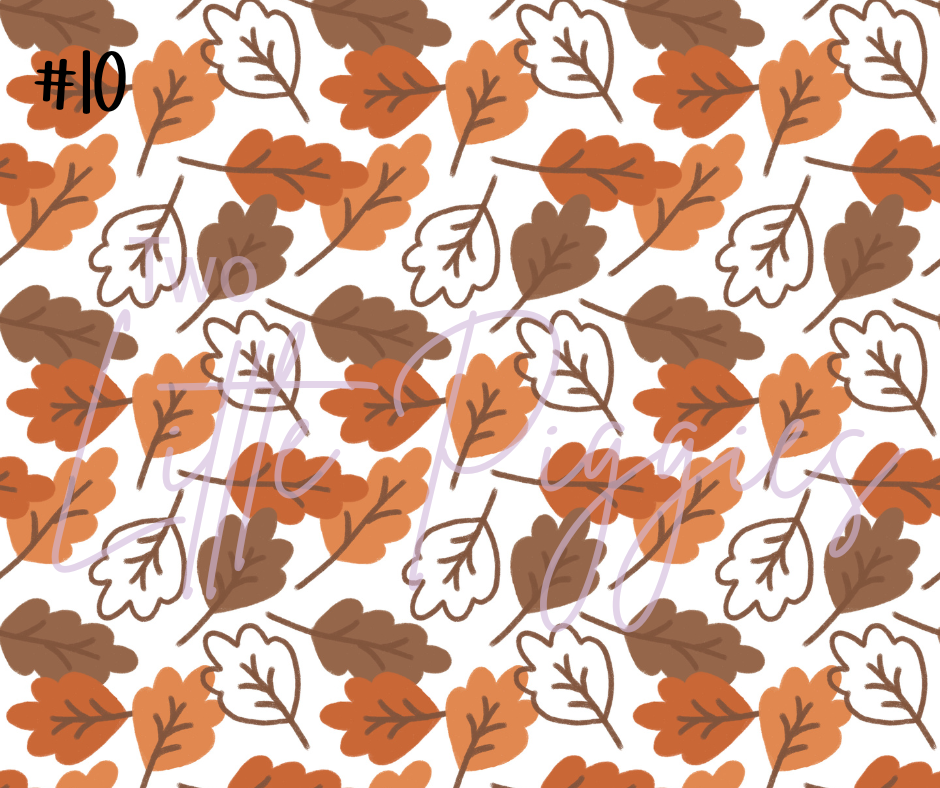 Printed Vinyl - Autumn Days