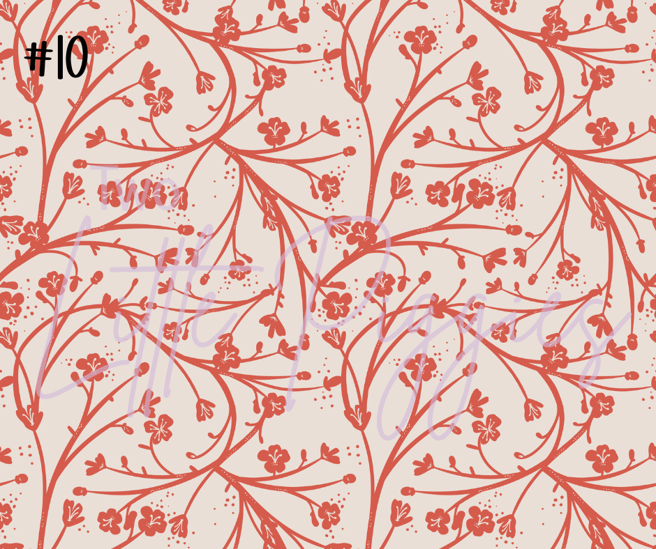 Printed Vinyl - Japanese Patterns