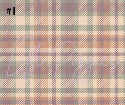 Printed Vinyl - September Plaid