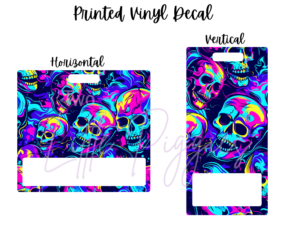 Printed Vinyl - Halloween Neon Collection