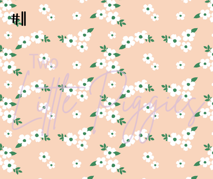 Printed Vinyl - Mother's Day Flowers