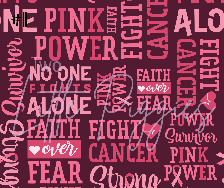 Printed Vinyl - Breast Cancer Awareness 2