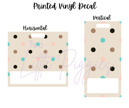 Printed Vinyl - New Year  - Teal