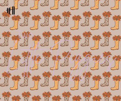 Printed Vinyl - Autumn Days