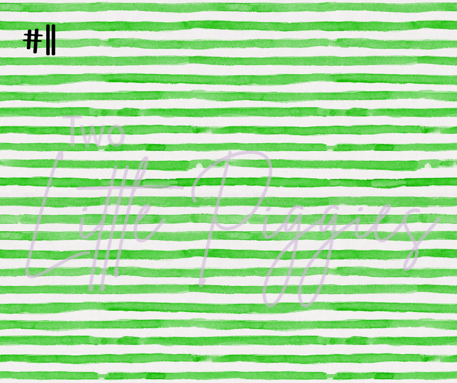 Printed Vinyl - St. Patrick's - Pink and Green