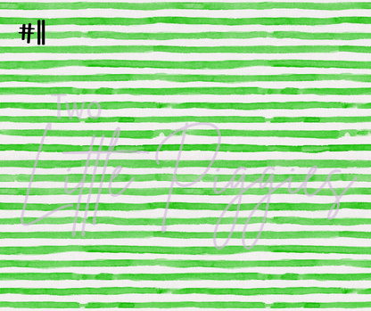 Printed Vinyl - St. Patrick's - Pink and Green
