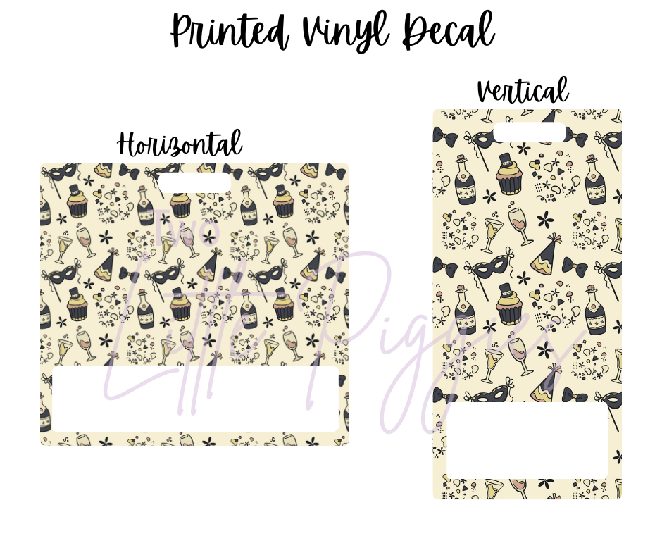 Printed Vinyl - Boho New Year