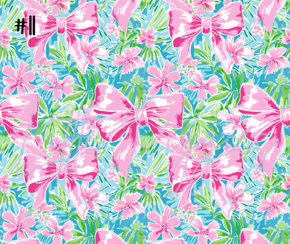 Printed Vinyl - Preppy Bows