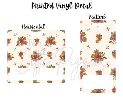 Printed Vinyl - 70s Retro Christmas