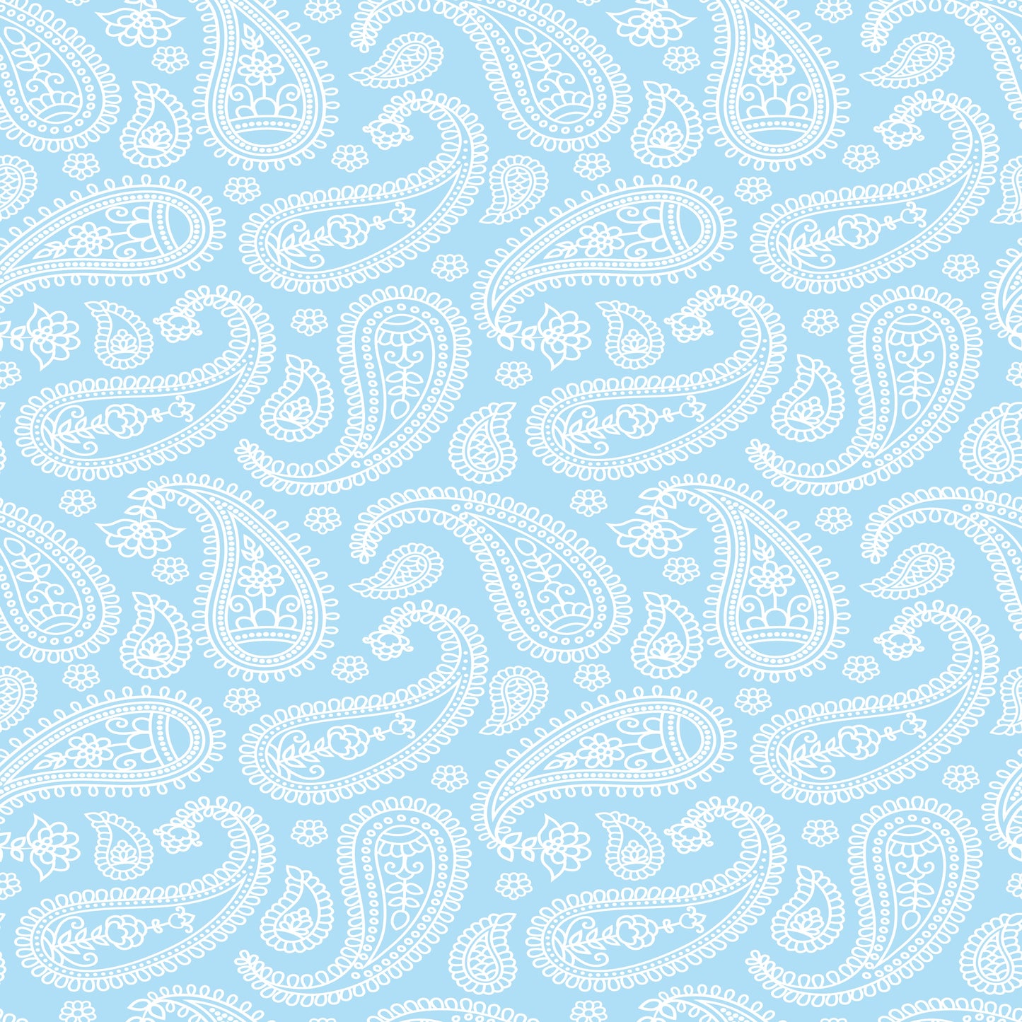 Printed Vinyl - Pastel Paisley