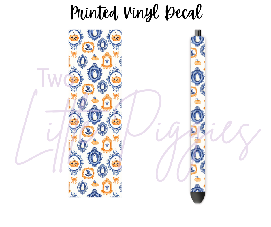 Printed Vinyl - Halloween - Preppy Halloween
