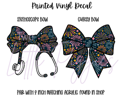 Printed Vinyl - New Year's Celebration