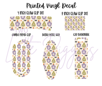Printed Vinyl - Halloween - Witchy