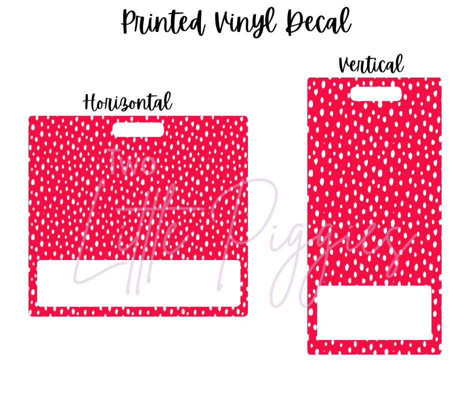 Printed Vinyl - Retro Pink Christmas