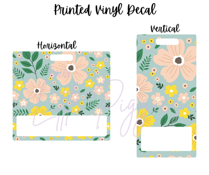 Printed Vinyl - Mother's Day Flowers