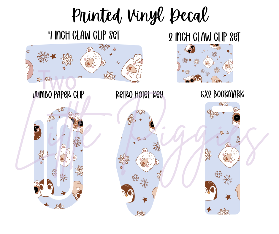 Printed Vinyl - Groovy Retro Christmas