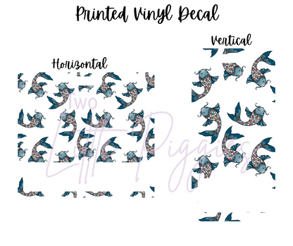 Printed Vinyl - Japanese Patterns