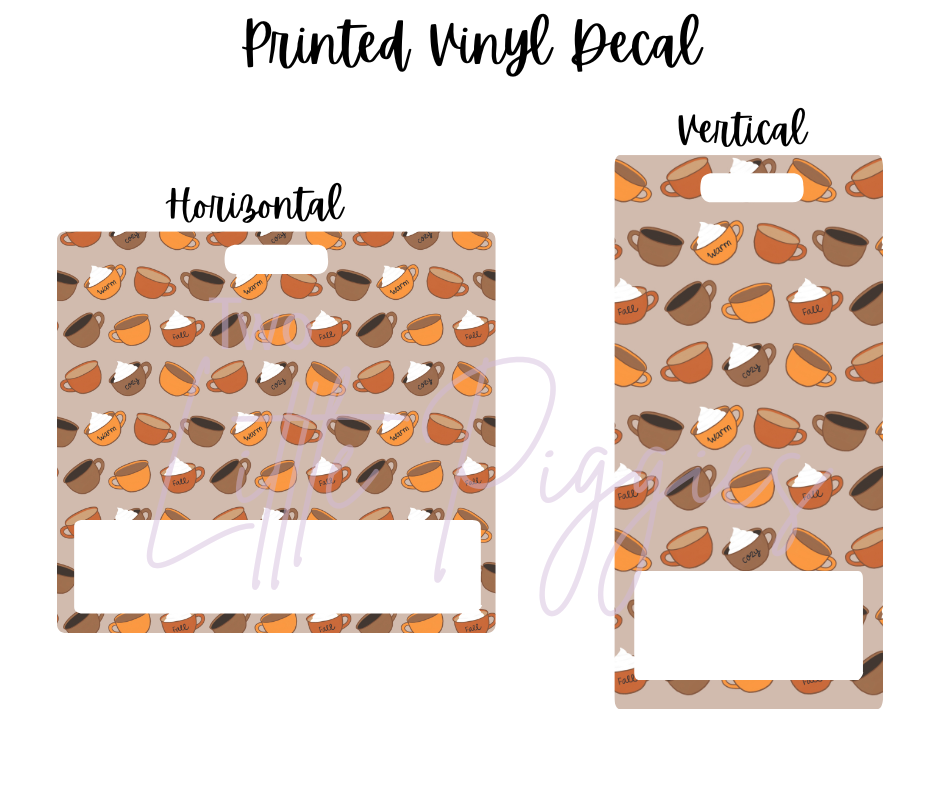 Printed Vinyl - Autumn Days