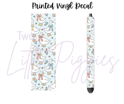 Printed Vinyl - Funny Goose