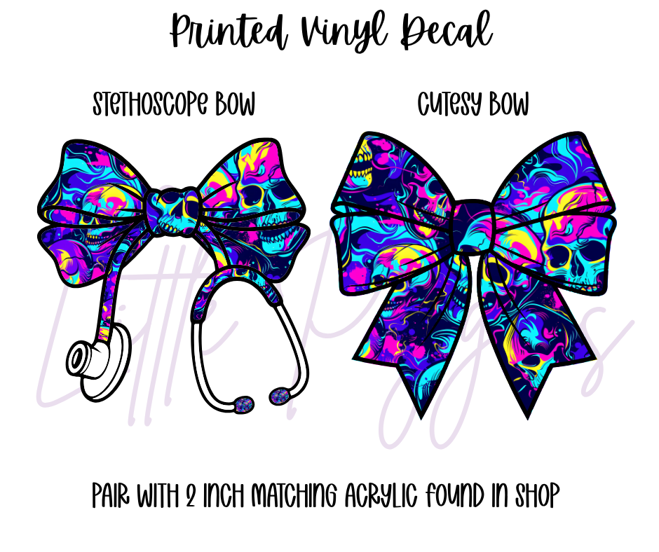 Printed Vinyl - Halloween Neon Collection