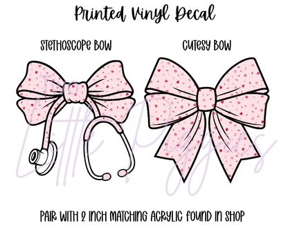 Printed Vinyl - Valentine Treats